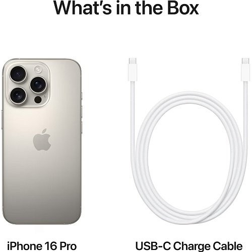 Смартфон Apple iPhone 16 Pro 1TB Natural Titanium (MYNX3)  Фото №6