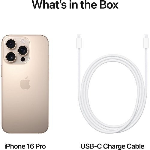 Смартфон Apple iPhone 16 Pro 1TB Desert Titanium (MYNW3)  Фото №6
