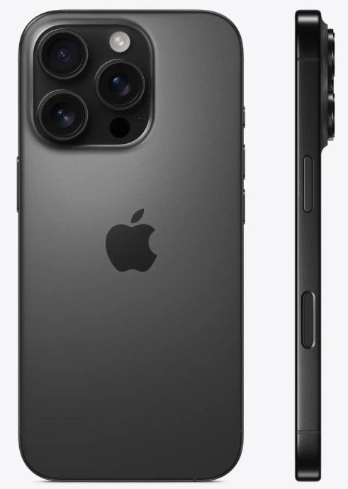 Смартфон Apple iPhone 16 Pro eSIM 256GB Black Titanium (MYMG3)  Фото №0