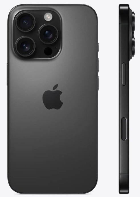 Смартфон Apple iPhone 16 Pro eSIM 1TB Black Titanium (MYMQ3)  Фото №0