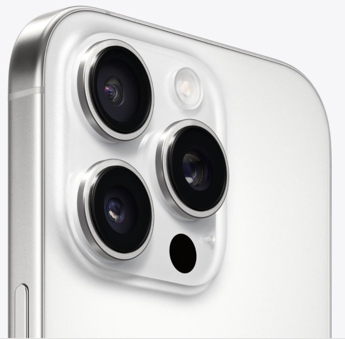 Смартфон Apple iPhone 16 Pro eSIM 1TB White Titanium (MYMR3)  Фото №2