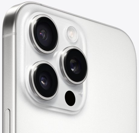 Смартфон Apple iPhone 16 Pro Max eSIM 256GB White Titanium (MYW43)  Фото №2