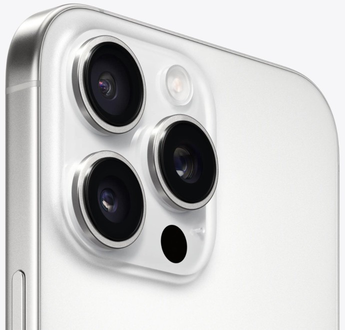 Смартфон Apple iPhone 16 Pro Max eSIM 512GB White Titanium (MYW83)  Фото №2
