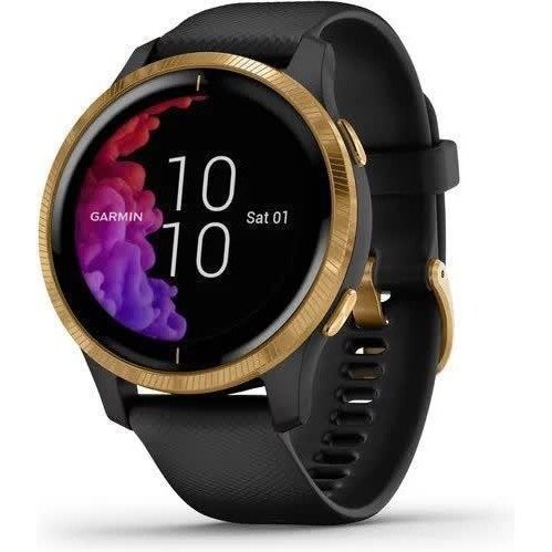 Спортивний годинник Garmin Venu Black/Gold (010-02173-33/31/39/32)  Фото №0