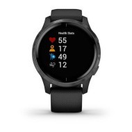 Спортивний годинник Garmin Venu Black/Slate (010-02173-13/12/11) 