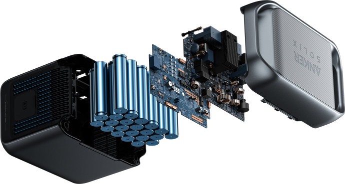 Зарядна станція Anker SOLIX C1000X 1056Wh 1800W (A1761)  Фото №0