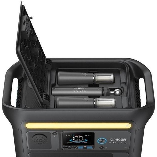 Зарядна станція Anker Solix C800X 1200W 768Wh (A1755)  Фото №4