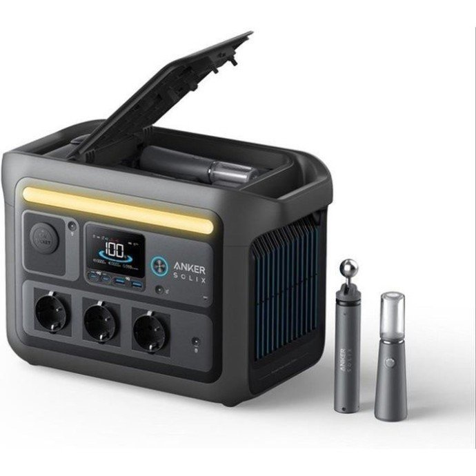 Зарядна станція Anker Solix C800X 1200W 768Wh (A1755)  Фото №7