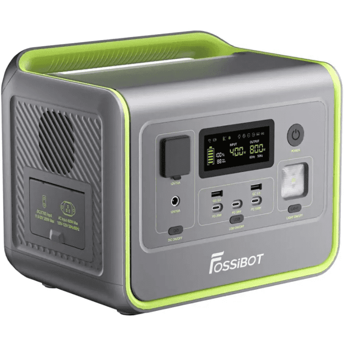 Зарядна станція Fossibot F800 Green (FSB-F800-gr)  Фото №0