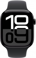 Смарт-часы Apple Watch Series 10 GPS 42mm Jet Black Alu. Case w. Black Sport Band - S/M (MWWE3)