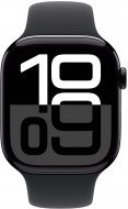 Смарт-годинник Apple Watch Series 10 GPS 42mm Jet Black Alu. Case w. Black Sport Band - S/M (MWWE3)