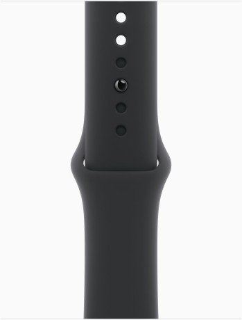 Смарт-часы Apple Watch Series 10 GPS 42mm Jet Black Alu. Case w. Black Sport Band - S/M (MWWE3)  Фото №1
