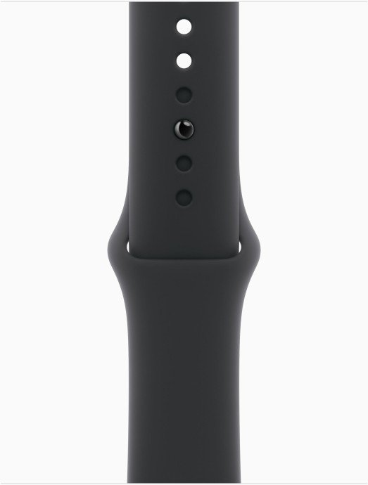 Смарт-годинник Apple Watch Series 10 GPS 42mm Jet Black Alu. Case w. Black Sport Band - S/M (MWWE3)  Фото №1