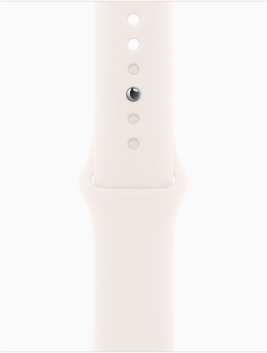 Смарт-годинник Apple Watch Series 10 GPS 42mm Rose Gold Alu. Case w. Light Blush Sport Band - M/L (MWWJ3)  Фото №3