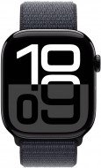 Смарт-годинник Apple Watch Series 10 GPS 42mm Jet Black Aluminum Case w. Ink Sport Loop (MWWG3)