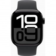 Смарт-годинник Apple Watch Series 10 GPS 42mm Jet Black Aluminum Case w. Black Solo Loop Size (MWWX3 + MY7V3)