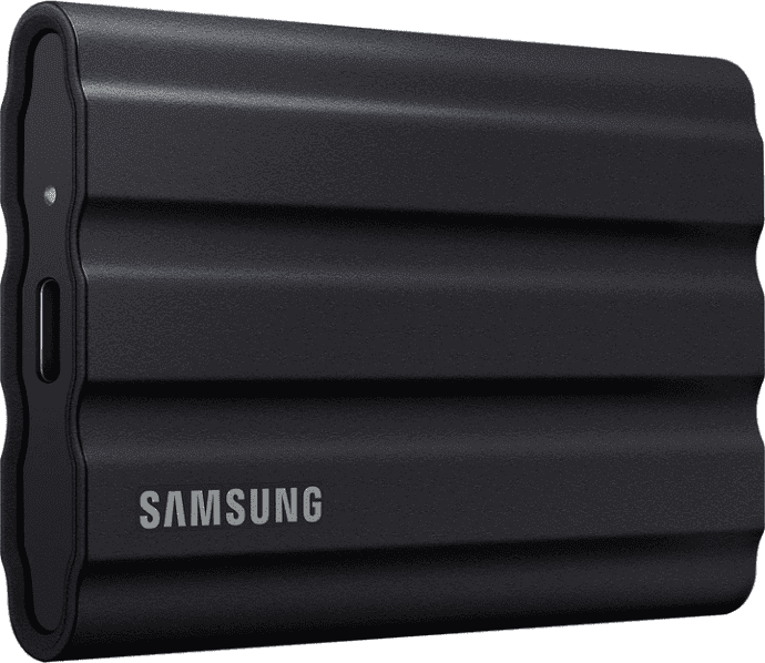 SSD накопитель Samsung T7 Shield  накопитель Samsung T7 Shield 1TB Black (MU-PE1T0S)  Фото №1
