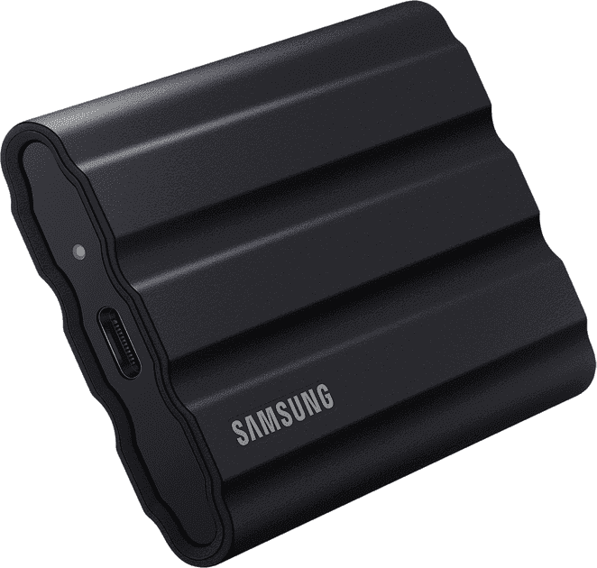 SSD накопитель Samsung T7 Shield  накопитель Samsung T7 Shield 1TB Black (MU-PE1T0S)  Фото №3