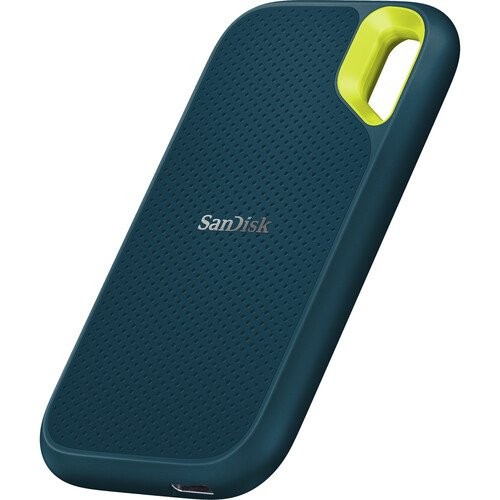 SSD накопичувач SanDisk Extreme Portable V2 4 TB Blue (SDSSDE61-4T00-G25B)  Фото №3