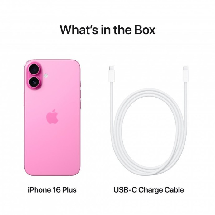 Смартфон Apple iPhone 16 Plus 128GB Pink (MXVW3)  Фото №4