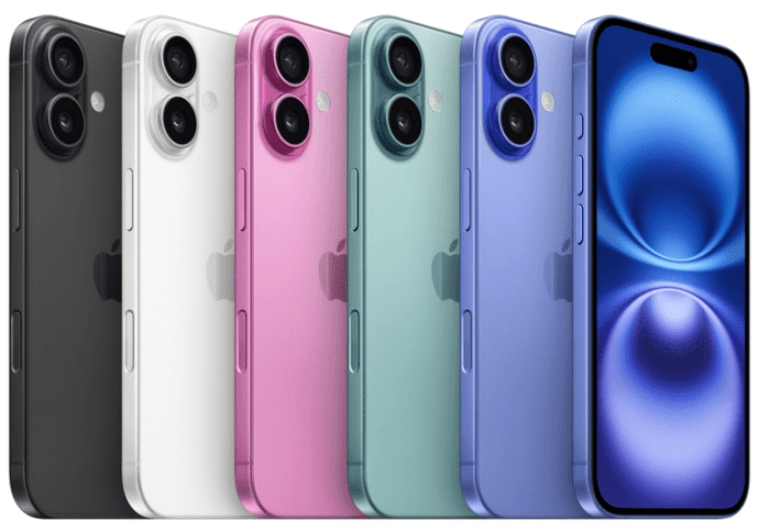 Смартфон Apple iPhone 16 Plus 128GB Teal (MXVY3)  Фото №4