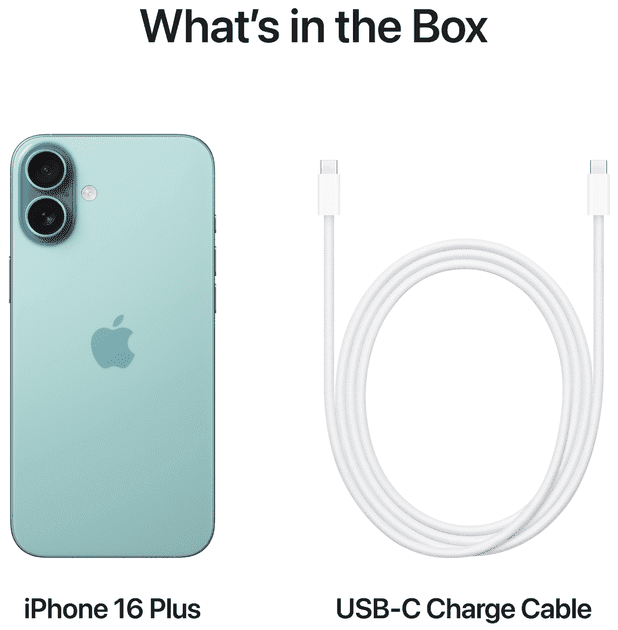 Смартфон Apple iPhone 16 Plus 128GB Teal (MXVY3)  Фото №7