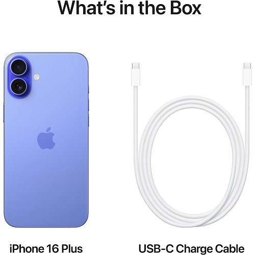 Смартфон Apple iPhone 16 Plus 128GB Ultramarine (MXVX3)  Фото №6