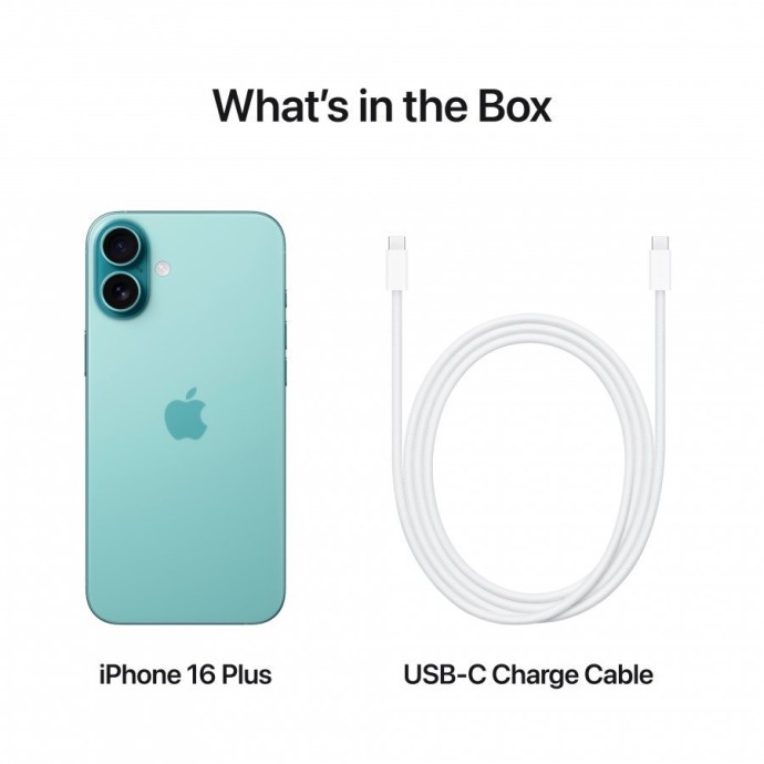Смартфон Apple iPhone 16 Plus 256GB Teal (MXY53)  Фото №6