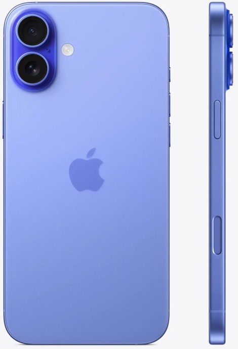 Смартфон Apple iPhone 16 Plus 256GB Ultramarine (MXY23)  Фото №3