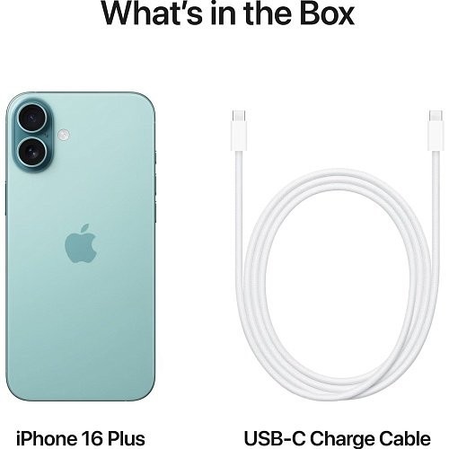 Смартфон Apple iPhone 16 Plus 512GB Teal (MY2J3)  Фото №6