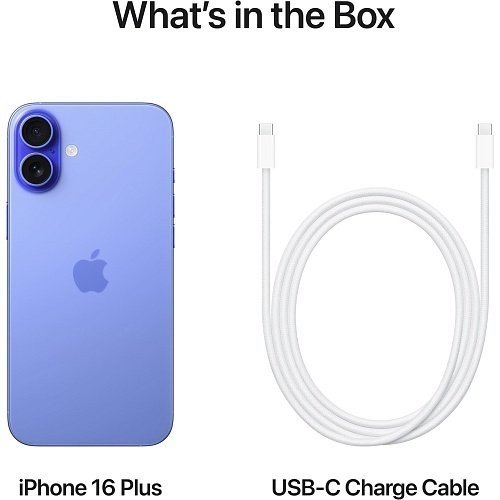 Смартфон Apple iPhone 16 Plus 512GB Ultramarine (MY2D3)  Фото №6
