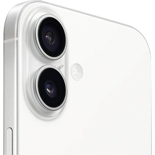 Смартфон Apple iPhone 16 Plus 128GB eSIM White (MXUU3)  Фото №4