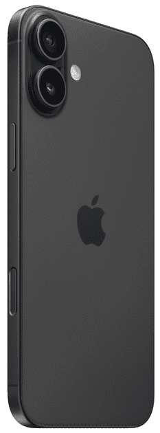 Смартфон Apple iPhone 16 Plus 128GB eSIM Black (MXUT3)  Фото №1