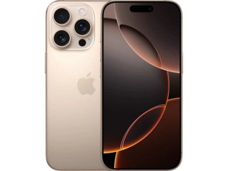 фСмартфон Apple iPhone 16 Pro 1TB Dual SIM Desert Titanium (MYM73)