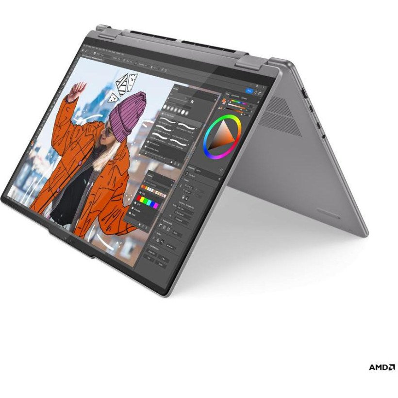 Ноутбук Lenovo Yoga 7 2-in-1 16AHP9 Arctic Grey (83DM0003US)  Фото №9