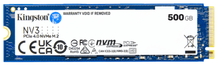 SSD накопитель Kingston NV3 500 GB (SNV3S/500G)