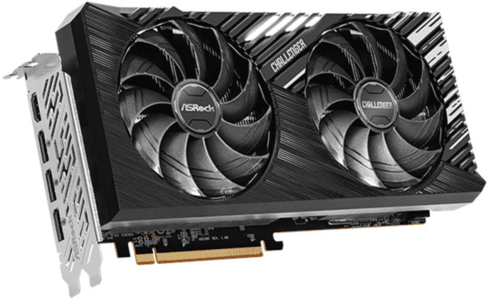 Видеокарта ASRock Radeon RX 7700 XT Challenger 12GB OC (RX7700XT CL 12GO)