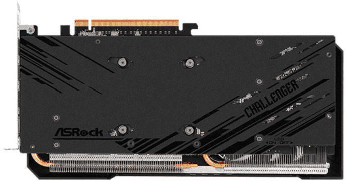 Видеокарта ASRock Radeon RX 7700 XT Challenger 12GB OC (RX7700XT CL 12GO)  Фото №1