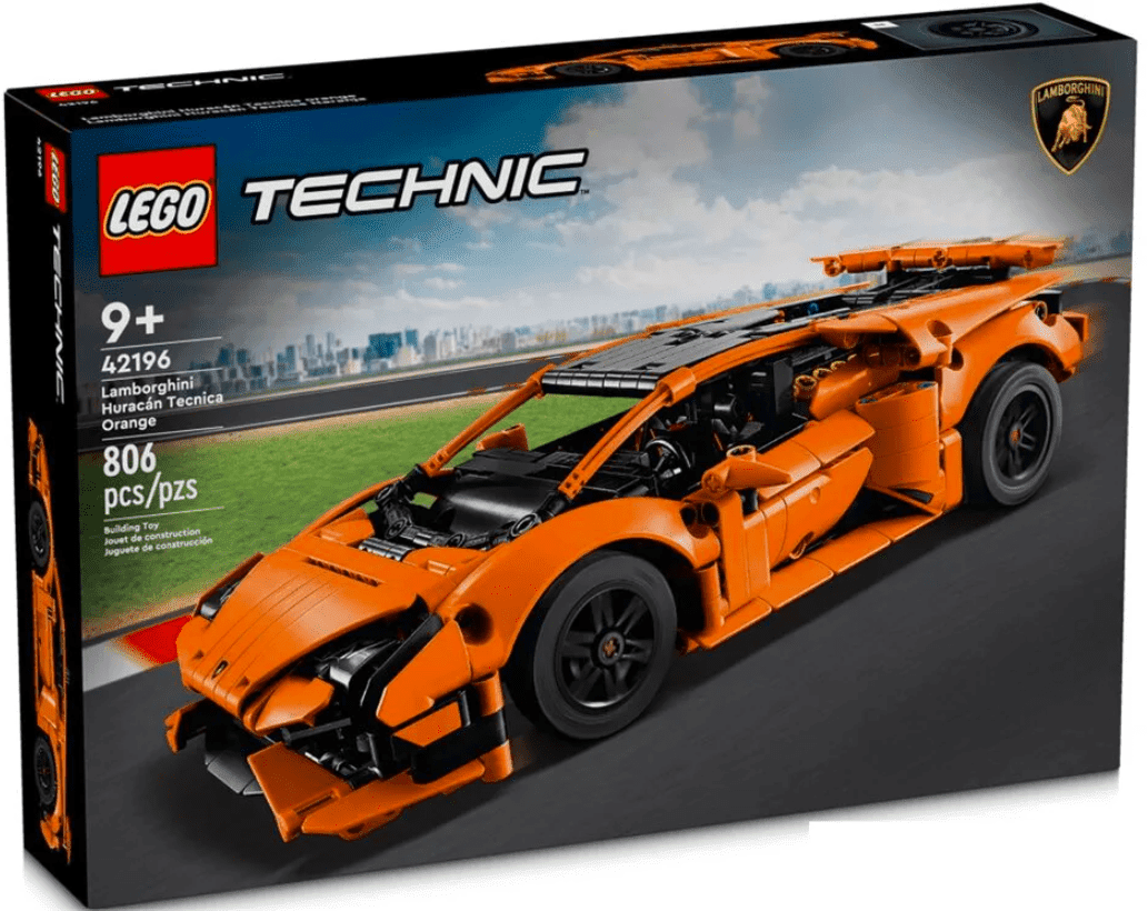 Авто-конструктор LEGO Lamborghini Huracan Tecnica Оранжевый (42196)  Фото №0