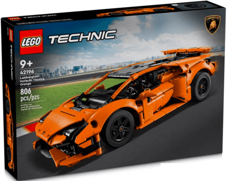Авто-конструктор LEGO Lamborghini Huracan Tecnica Оранжевый (42196)  Фото №0