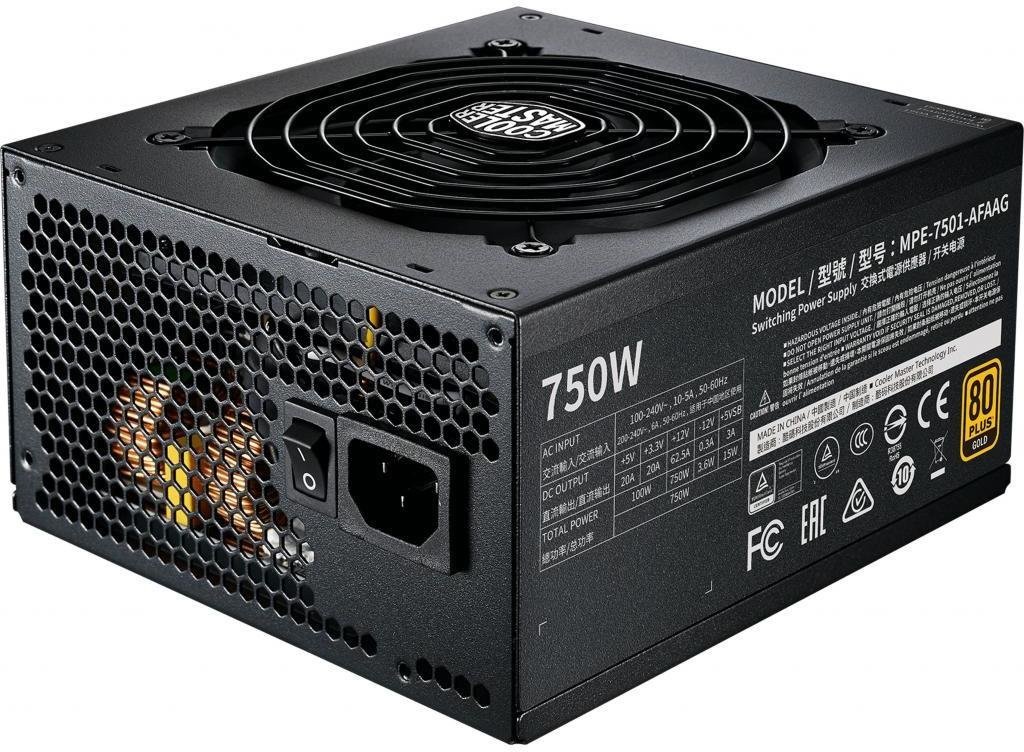 Блок питания Cooler Master MWE Gold 750W V2 FM (MPE-7501-AFAAG)  Фото №5