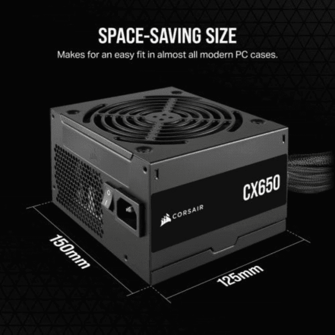 Блок живлення Corsair CX650 (CP-9020278)  Фото №3