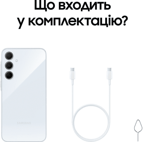 Смартфон Samsung Galaxy A35 5G 8/256GB Awesome Iceblue  (SM-A356BLBG)  Фото №5