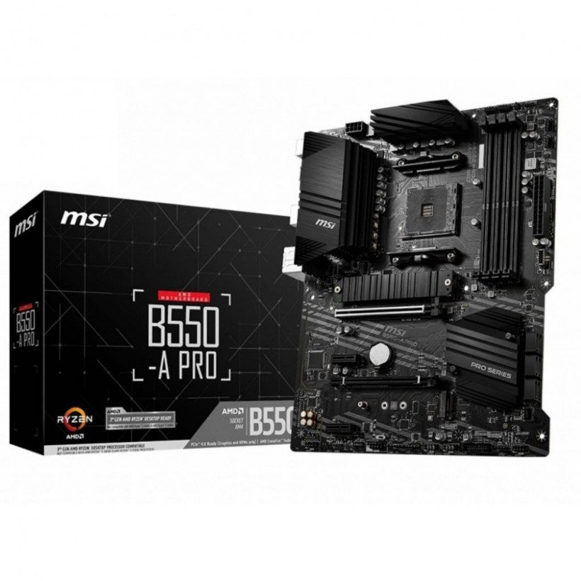 Материнська плата MSI B550-A PRO (911-7C56-002, 911-7C56-050)  Фото №1