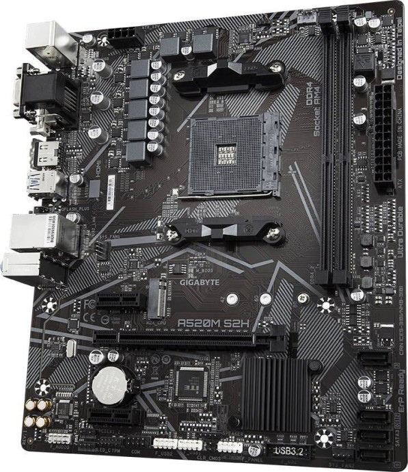 Материнская плата Gigabyte A520M S2H  Фото №2