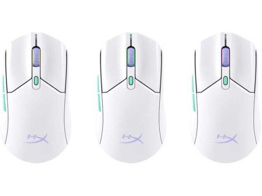 Миша HyperX Pulsefire Haste 2 Core Wireless White (8R2E7AA)  Фото №6
