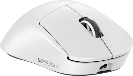 Миша Logitech Pro X Superlight 2 Dex Gaming Mouse White (910-007363)  Фото №4
