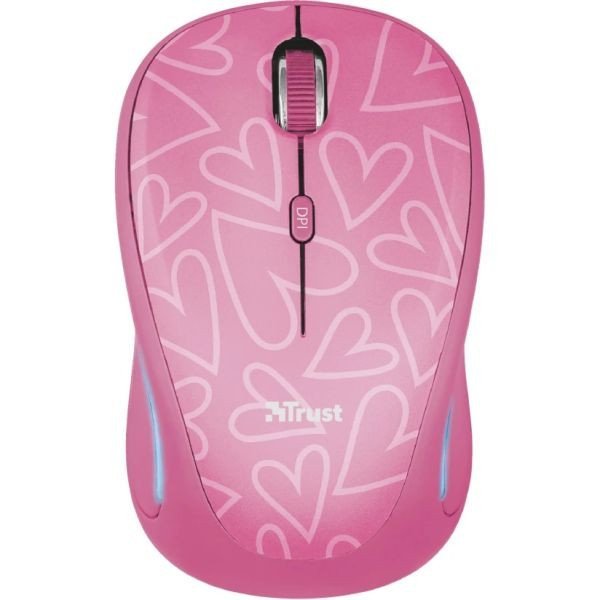 Мышь Trust Yvi FX Wireless Mouse Pink (22336)