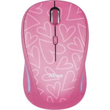 Мышь Trust Yvi FX Wireless Mouse Pink (22336)