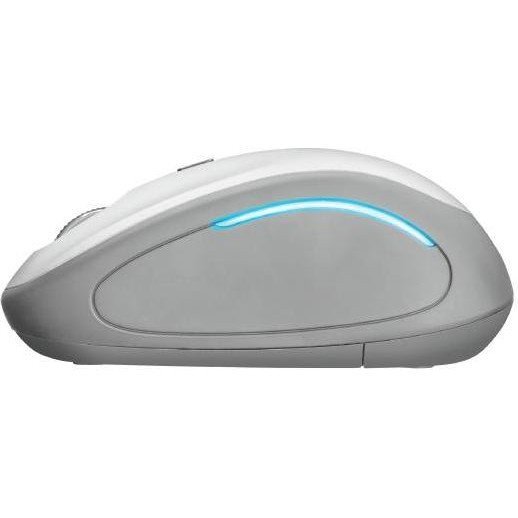 Мышь Trust Yvi FX Wireless Mouse White (22335)  Фото №4